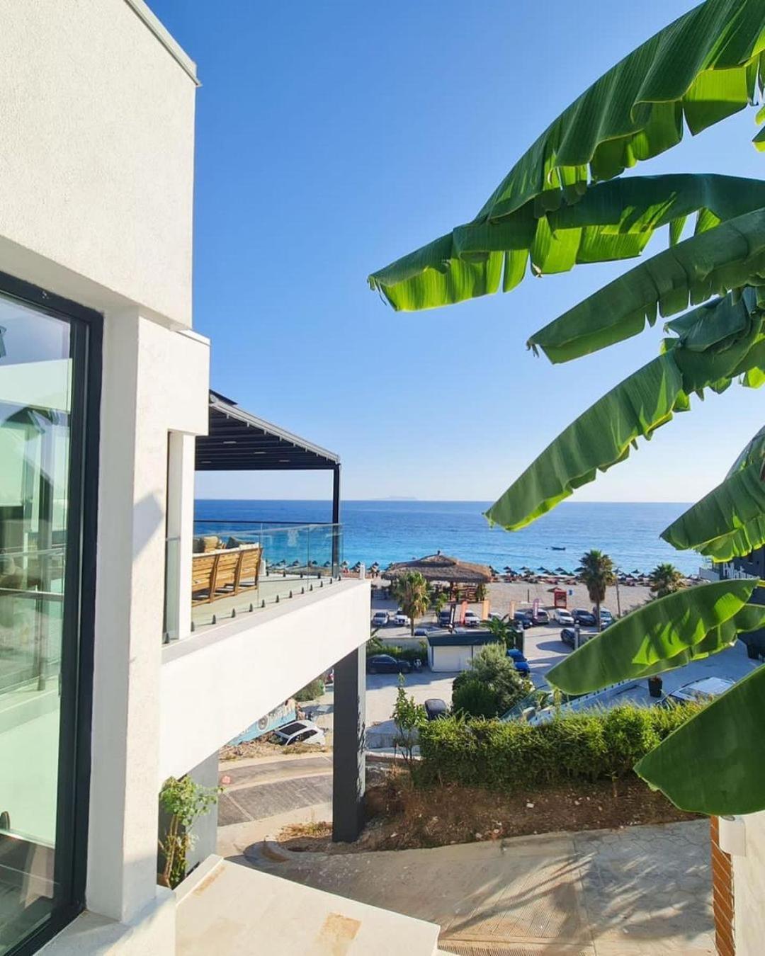 Palladium Beach Hotel- Private Beach Included Dhermi Exterior photo